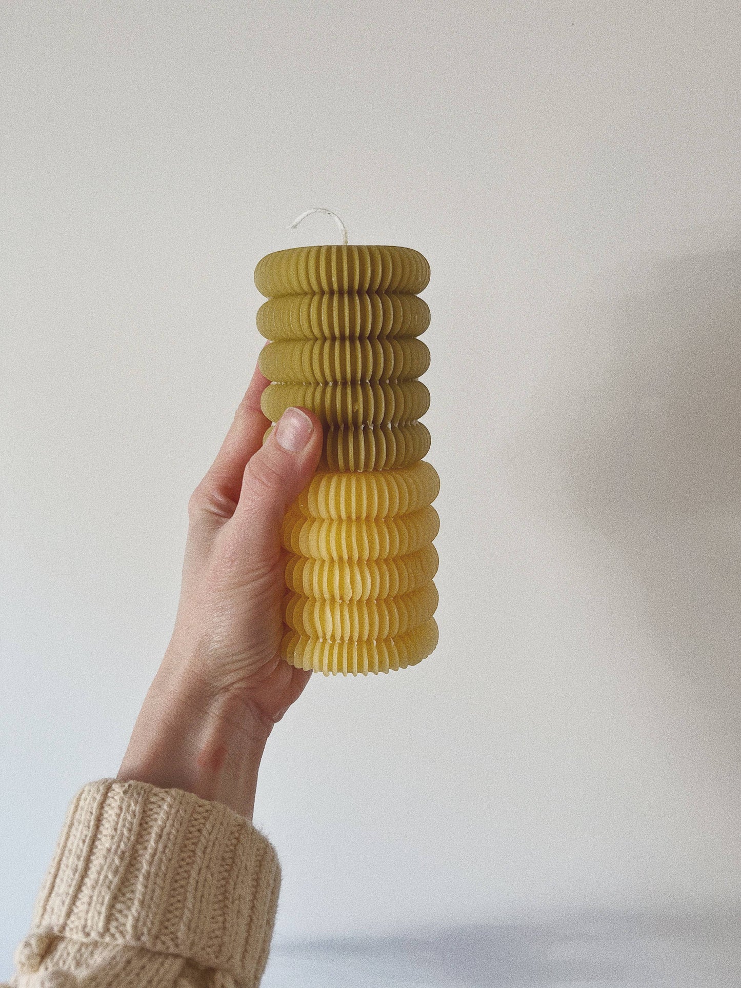 Fluted pillar candles no.2