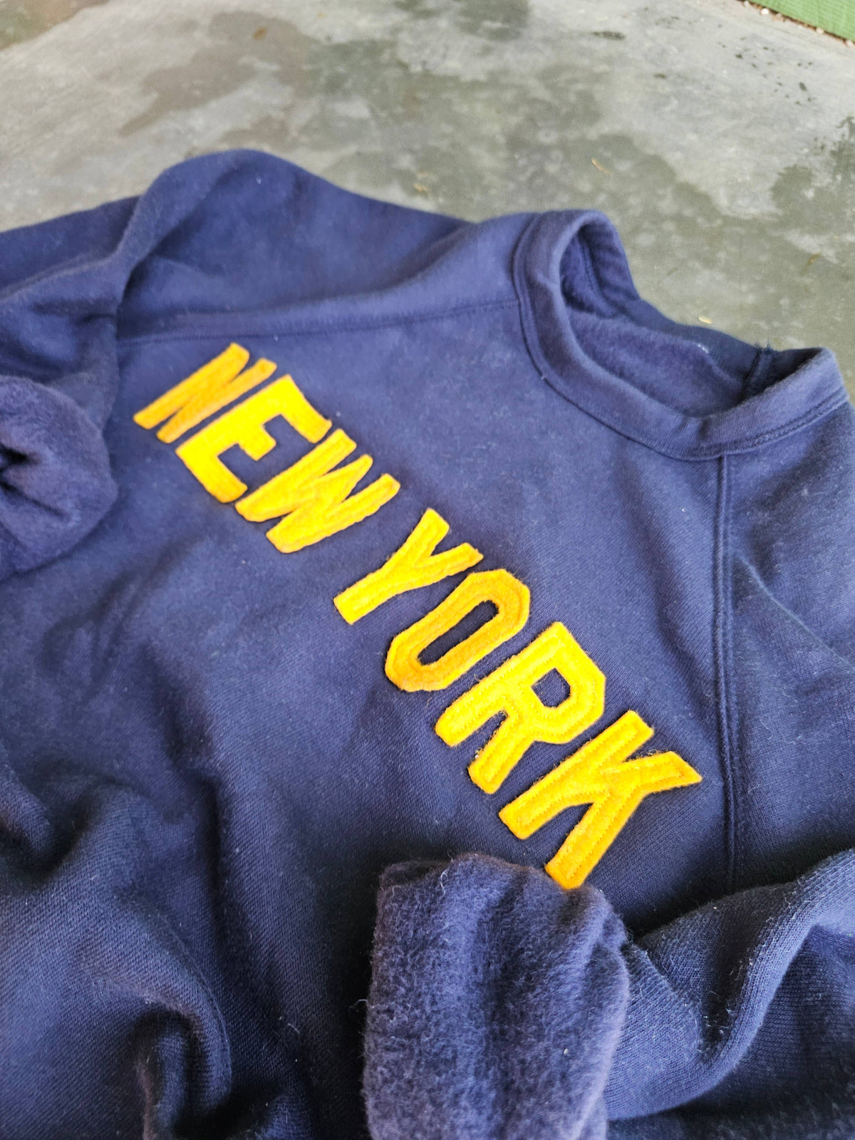 The Athletic - Vintage Felt Crewneck Sweatshirt