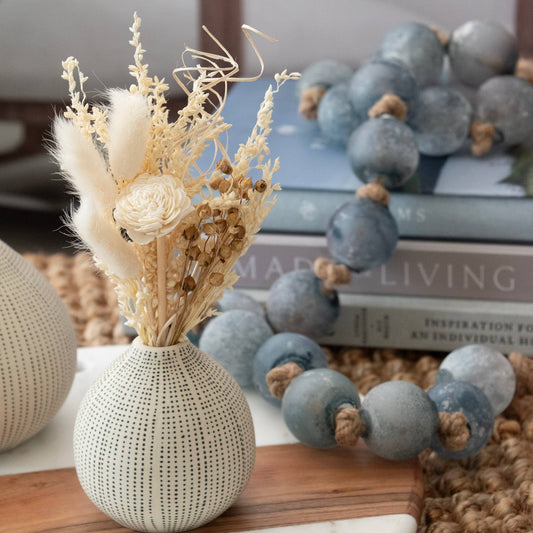 Ivory Wildflower Mini Bouquet #141