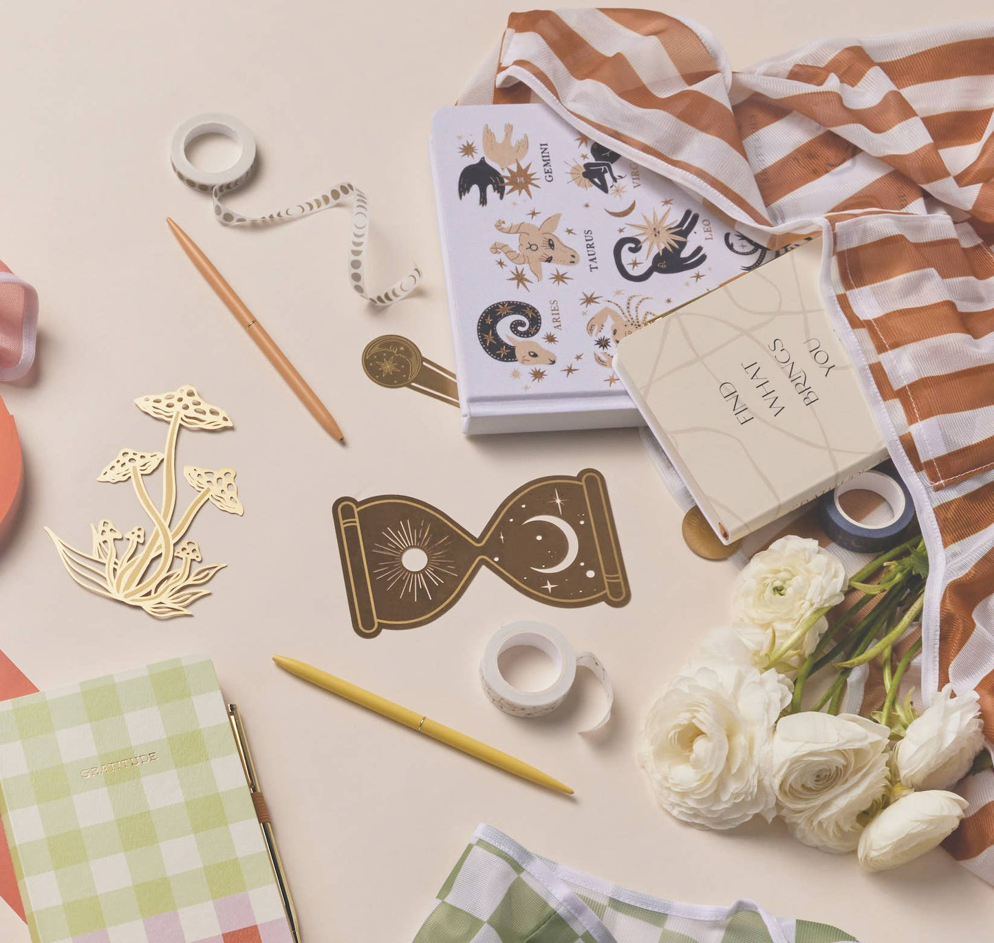 Metal Bookmark - Mushroom