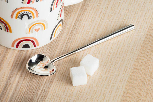 Heart Small Spoon - Silver - 5.5 L