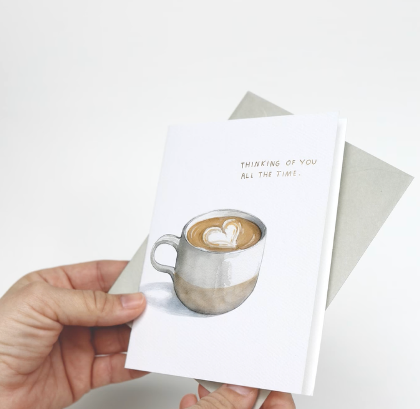 All The Time | Friendship Greeting Card Coffee