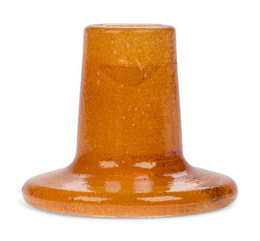 BRITISH COLOUR STANDARD - Glass Candleholder in Almond Shell