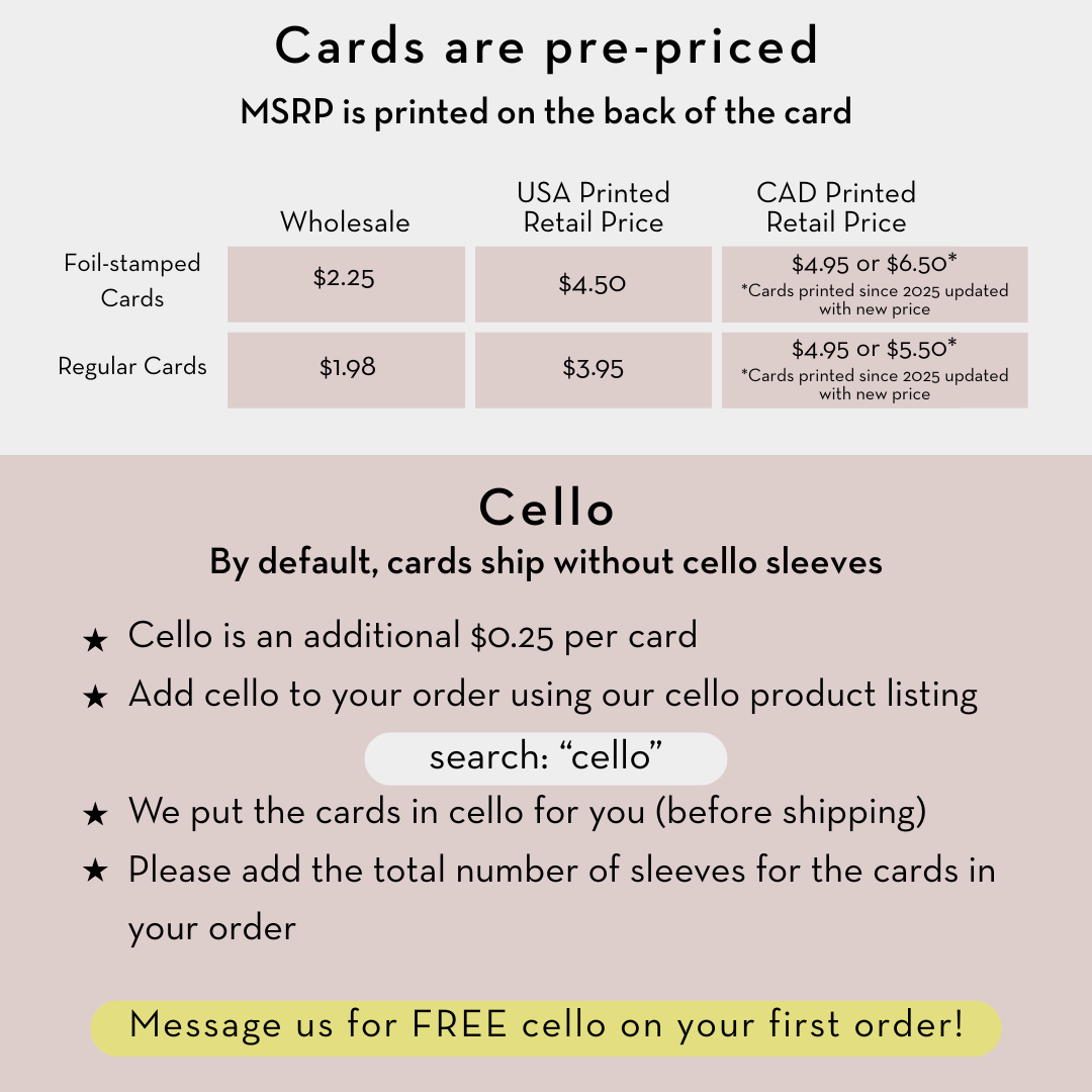 Giraffes New Baby Card