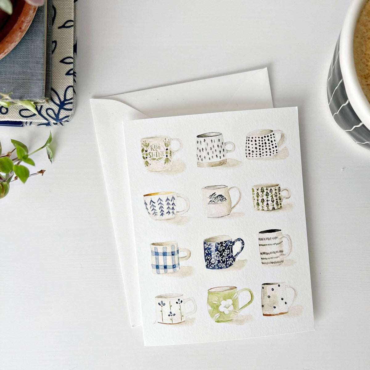 Mugs notecard