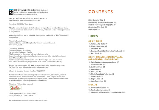 Fall Color Hikes: Washington