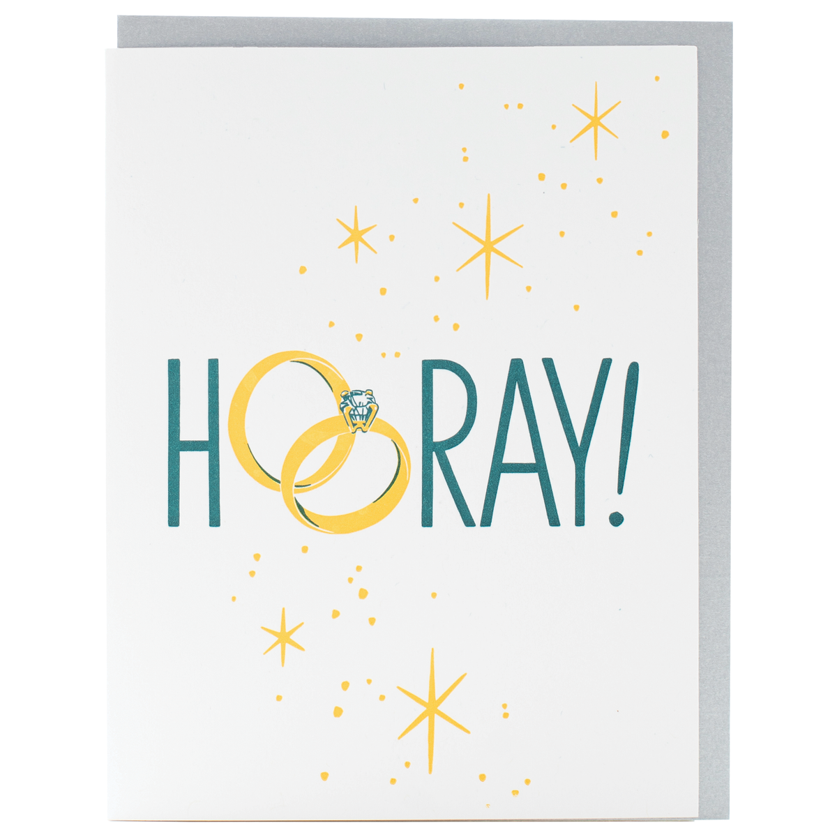 Hooray Engagement / Wedding Card