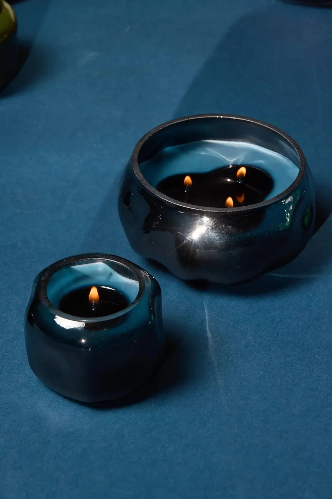 Basalt 5oz glass - Navy / Rosewater & Santal