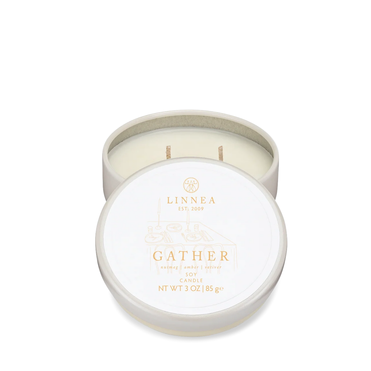 Linnea - Gather 3oz candle