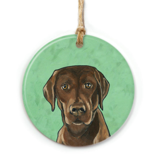 Labrador Retriever Dog Ornament