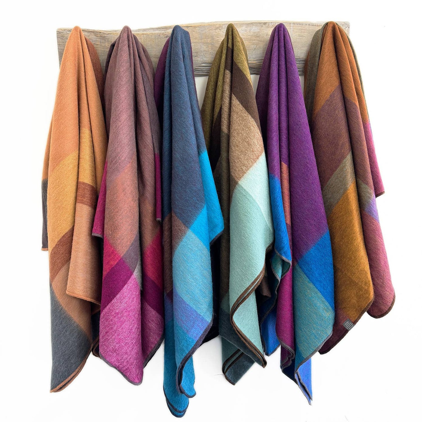 Alpaca Throw Blanket - Mosswood