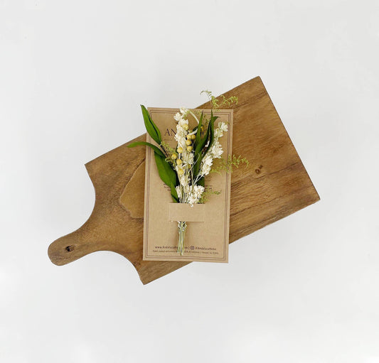 Willow & White Larkspur Mini Bouquet #60