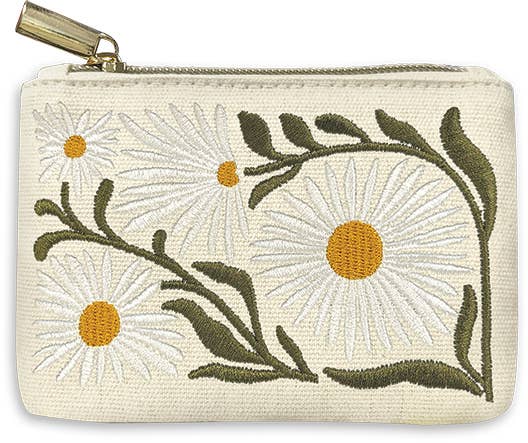 Coin Pouch - Flower Market Daisy