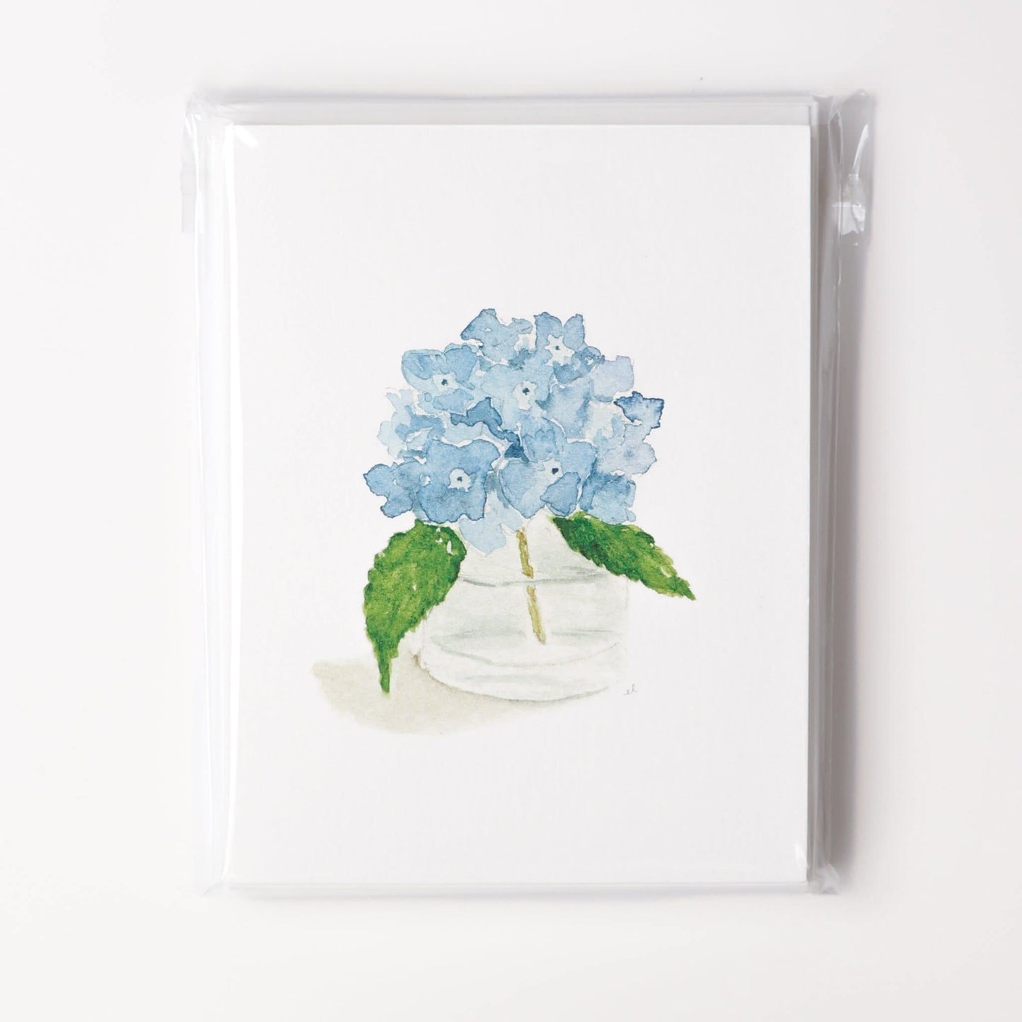 Hydrangea notecard