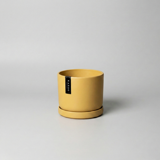 3.5" Earth Tone Mini Planters