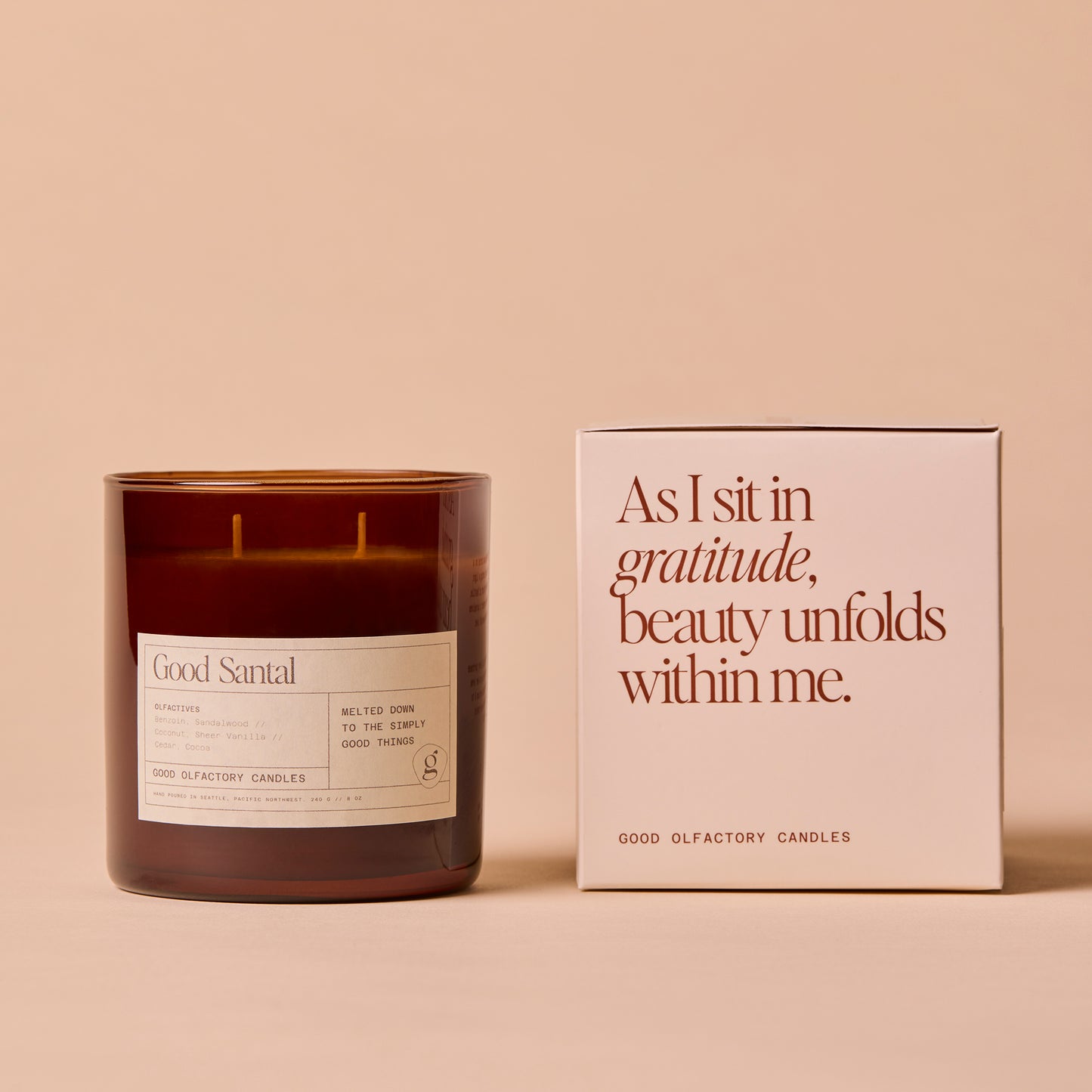 8oz Candle - Good Santal
