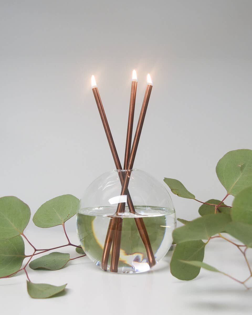 Neva Vase, Clear Candle Holder