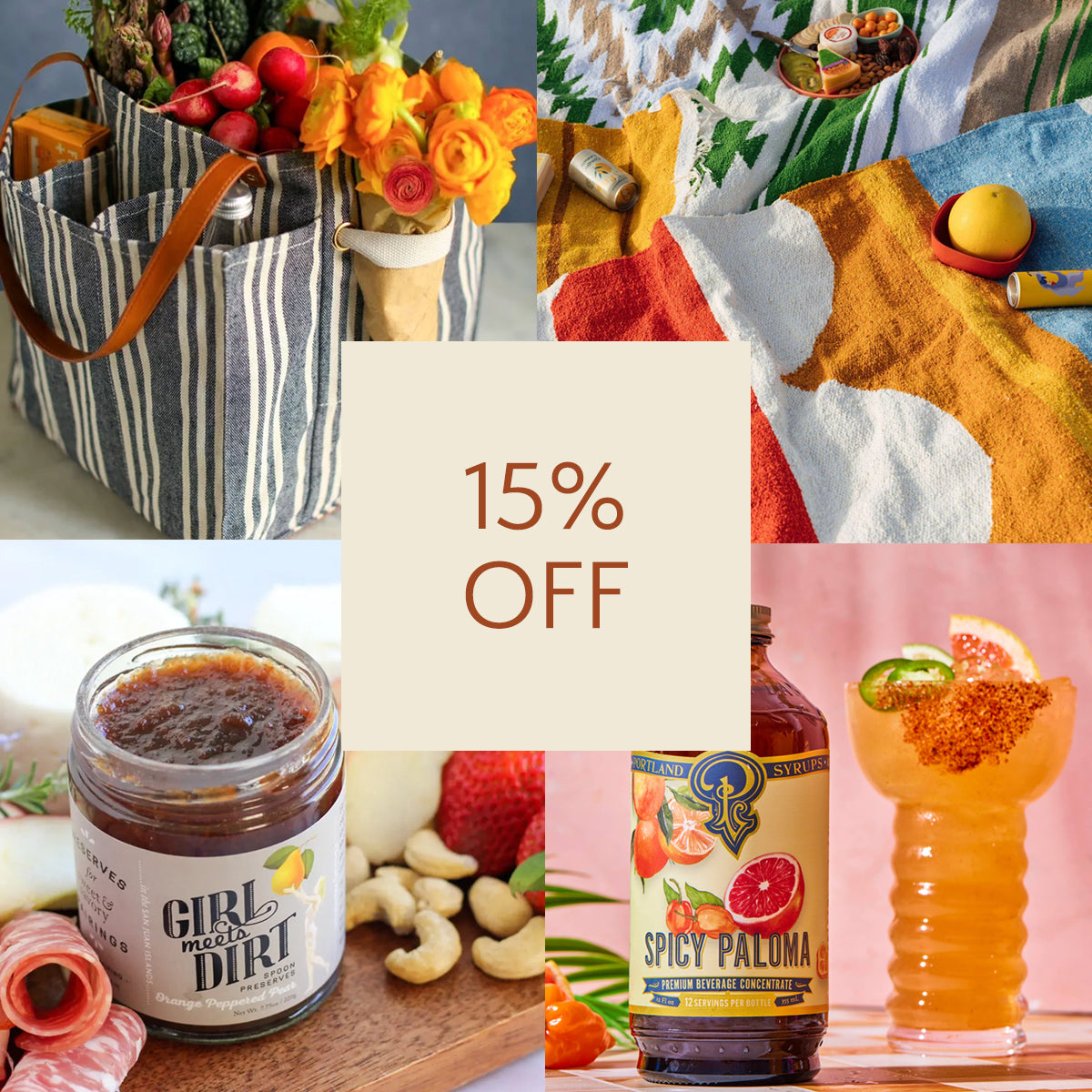 Shop the 15% Off Picnic Sale