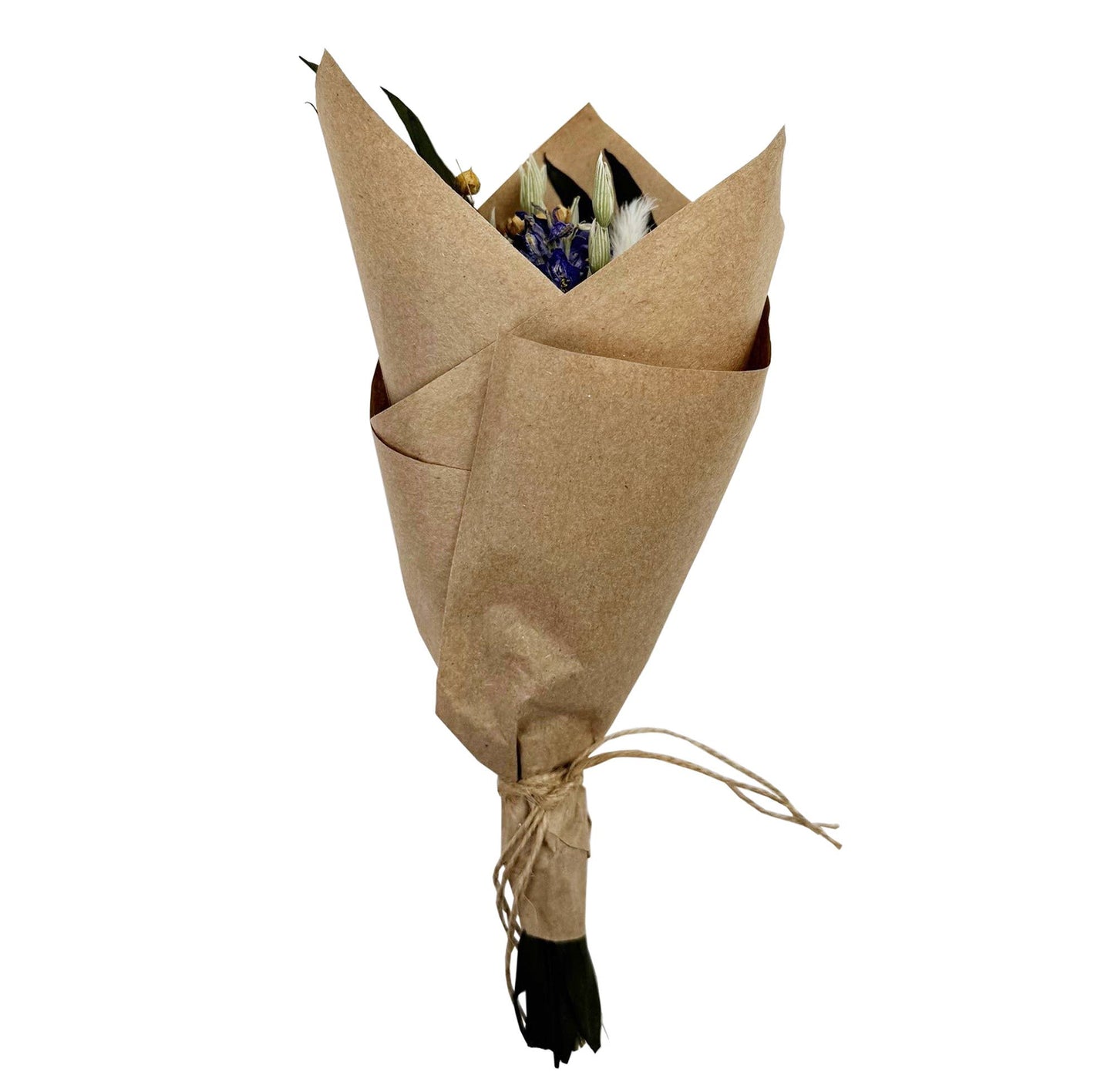 MINI Purple Larkspur & Bunny Tail Bouquet Bundle #135