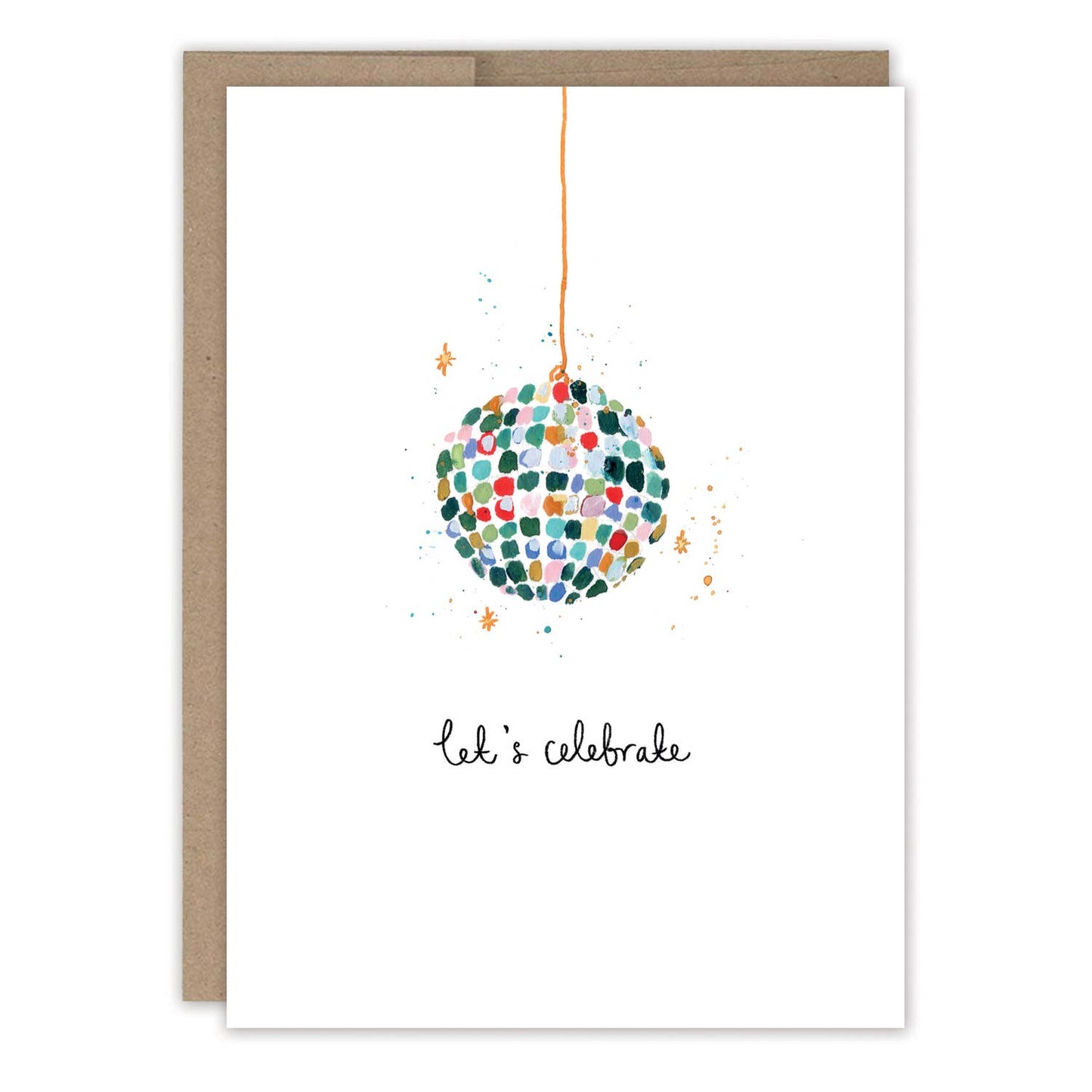 Disco Ball Birthday Card