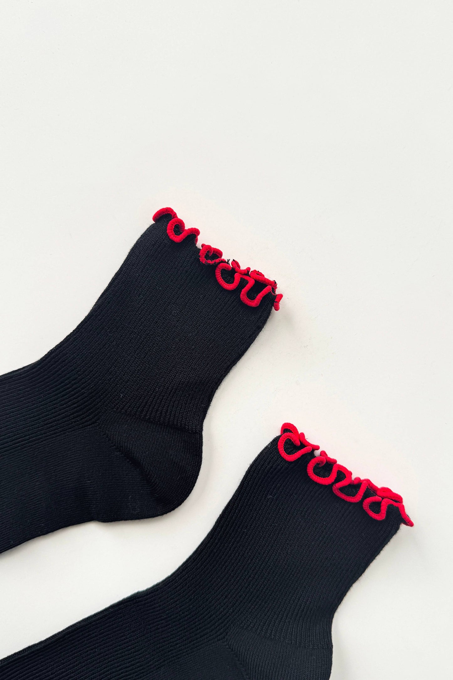 The Petite Ruffled Modal Socks (wholesale)