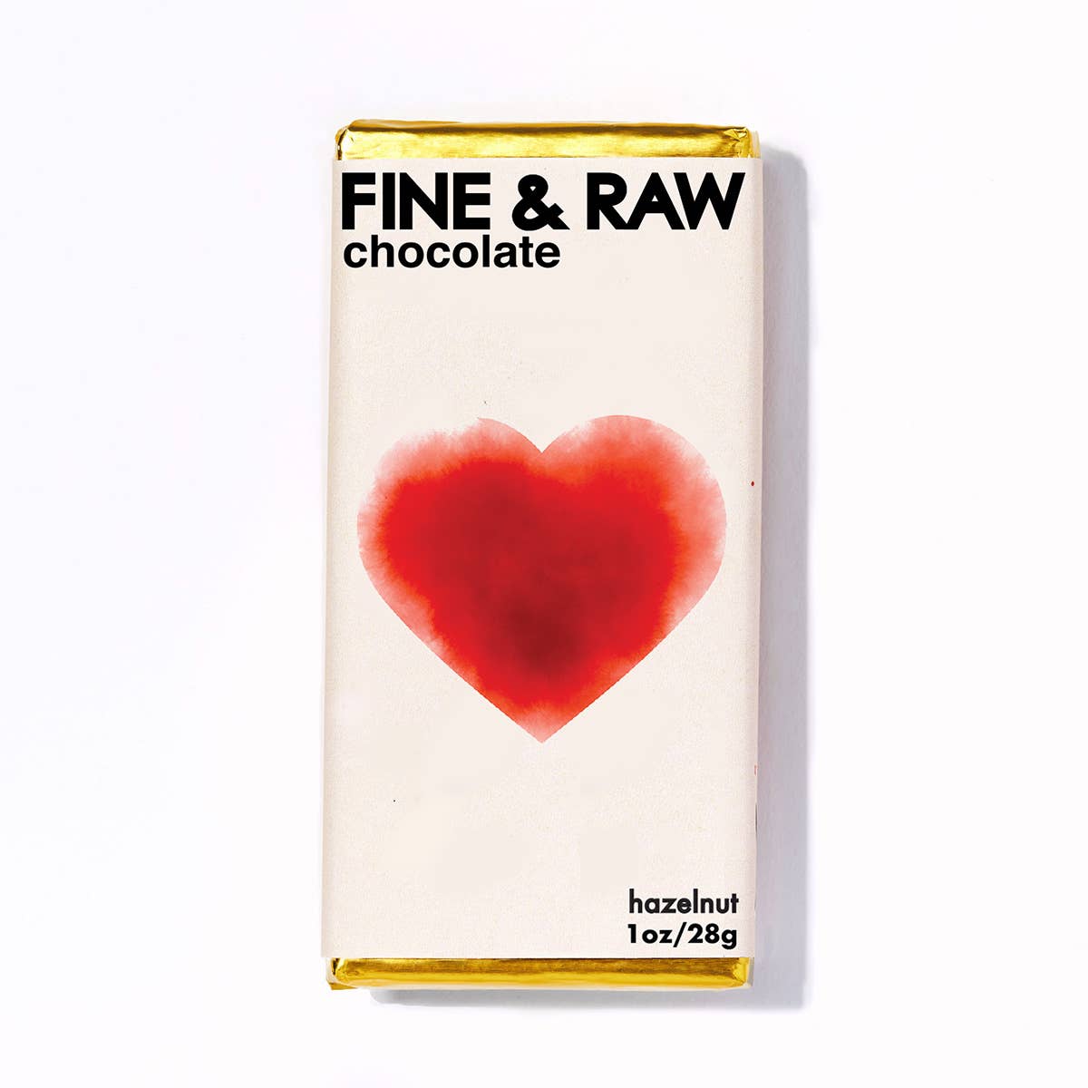 Valentine's Day 2026 1oz Hazelnut Butter Chocolate Bar