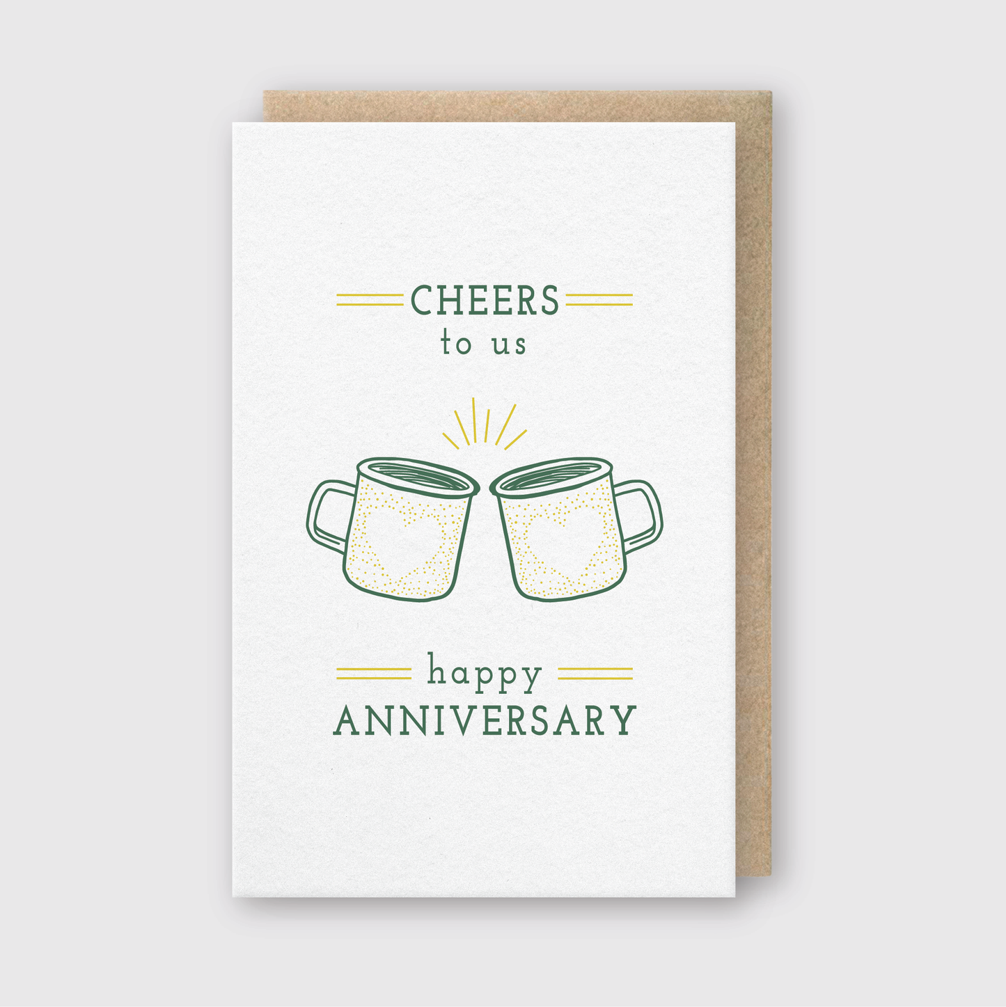 Cheers To Us Mugs Card