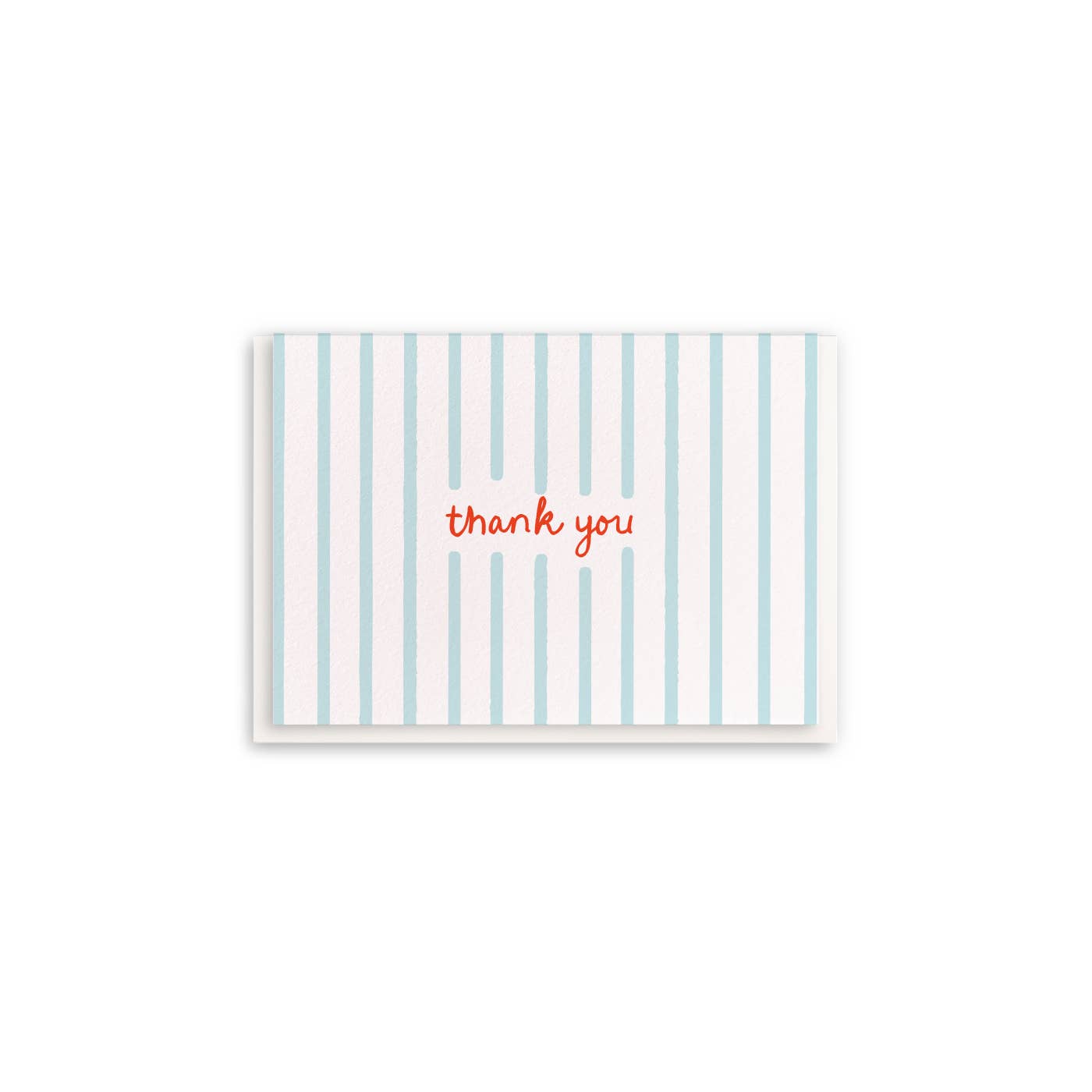 Thank You Stripes - Enclosure Greeting Cards