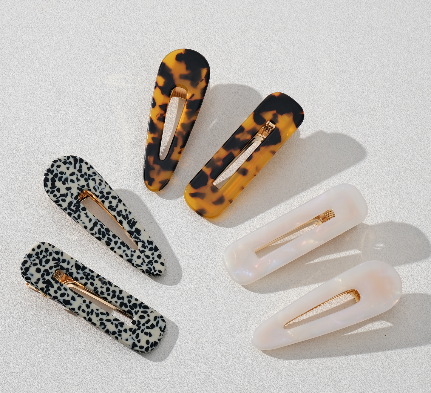 Gemma Core | Printed Barrette Hair Clip (Set of 2)