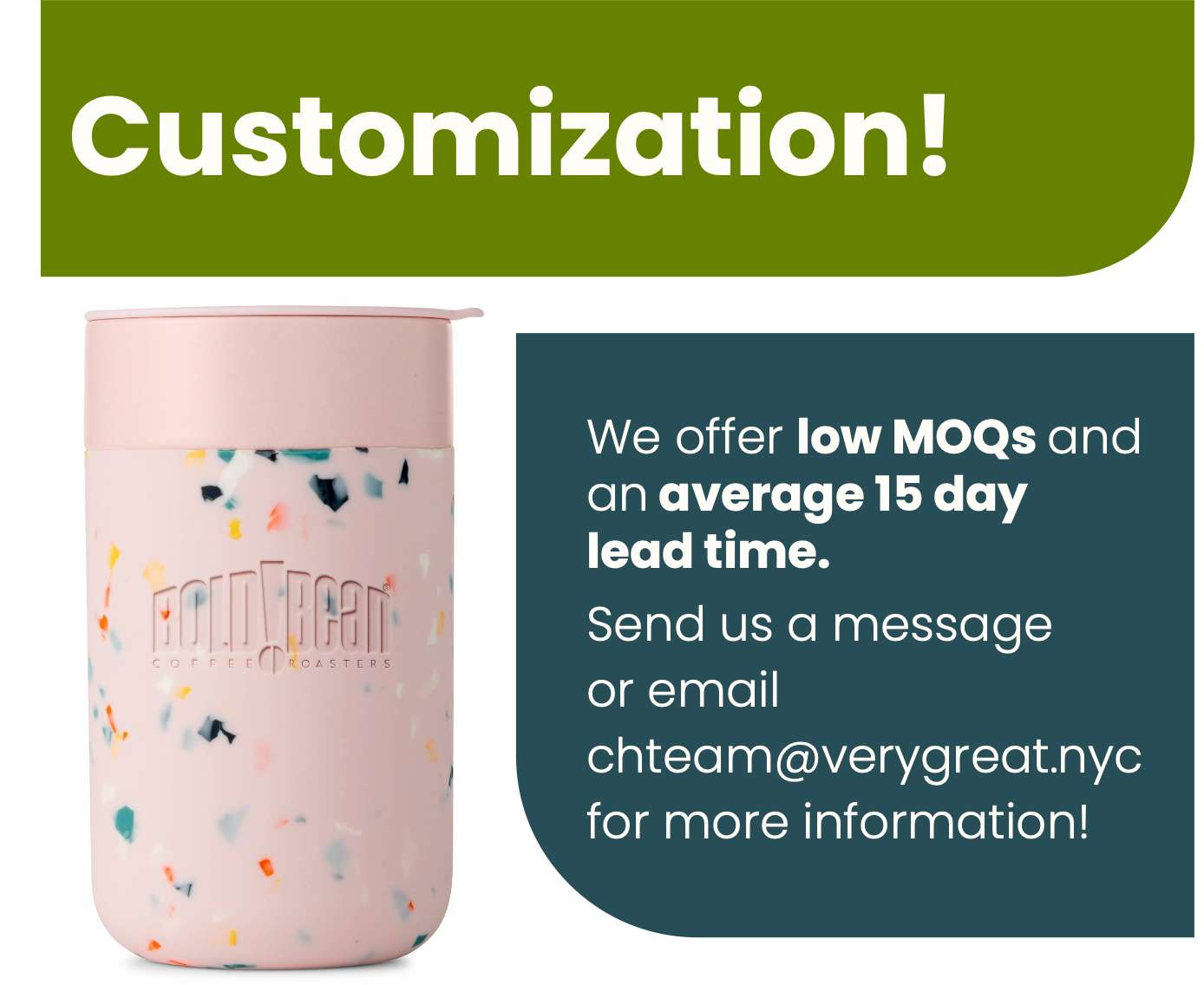 Ceramic Reusable Coffee Mug 16oz - Terrazzo