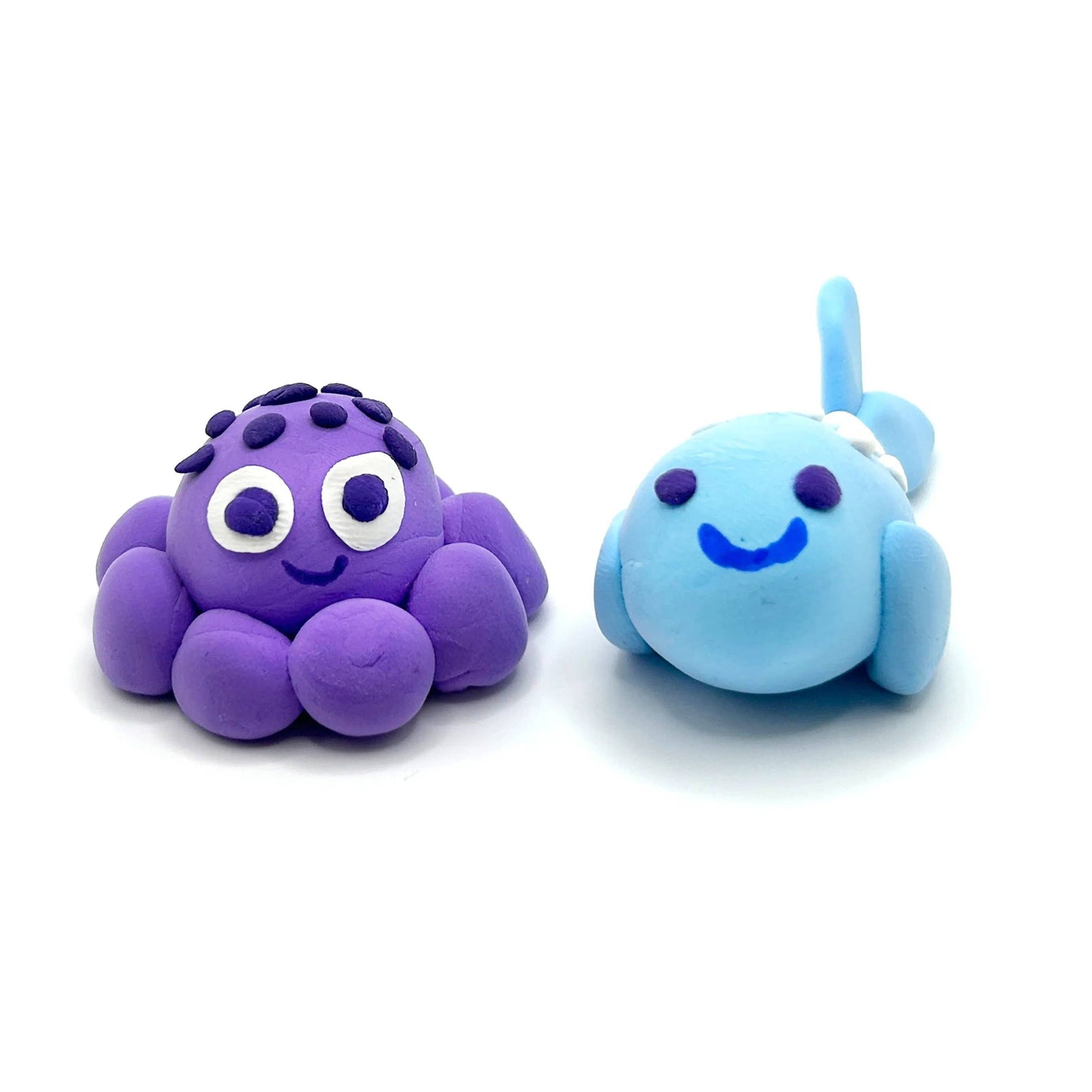 Creatibles: Air Dry Clay BFFs Kit - Ocean Pals (Set of 4 Col