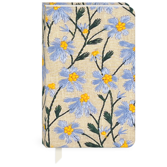 Periwinkle Small Fabric Journal