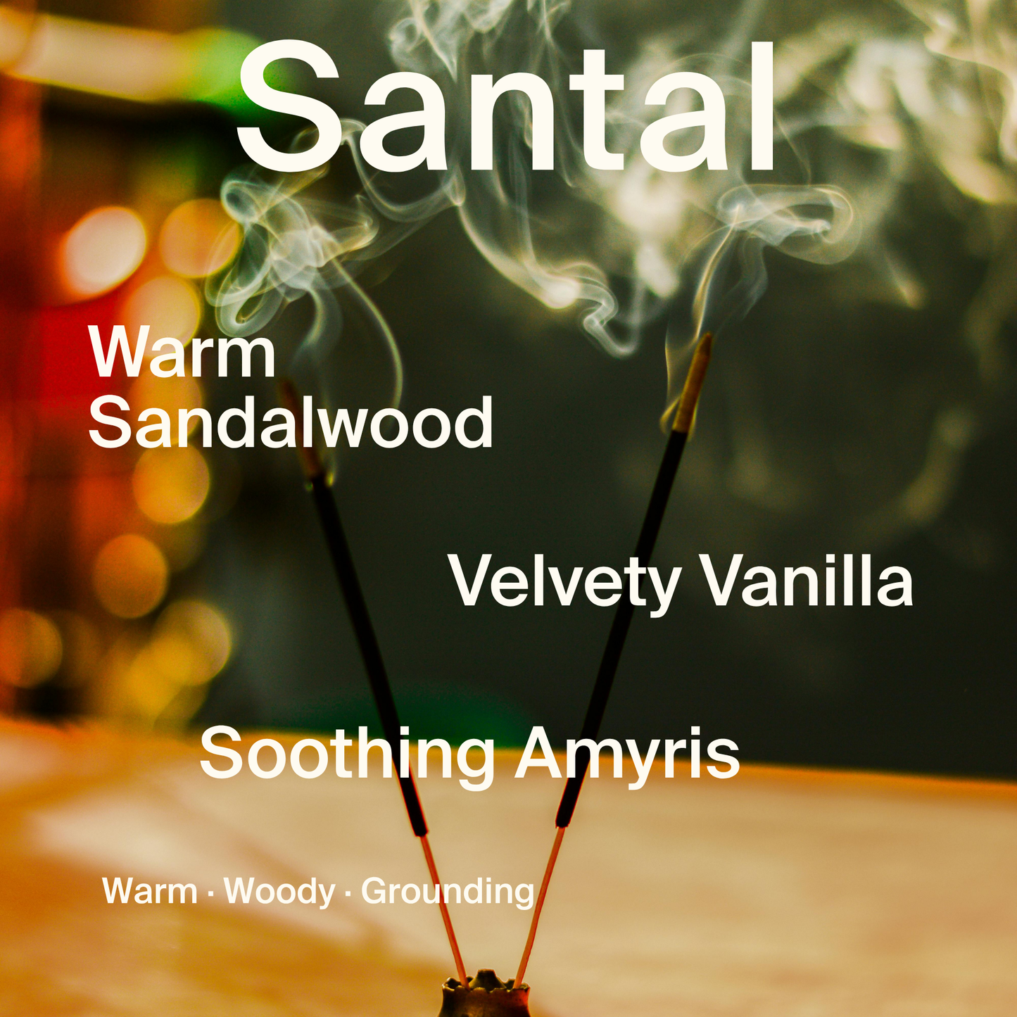 Santal Body Oil | Organic Ingredients | Colorful Packaging