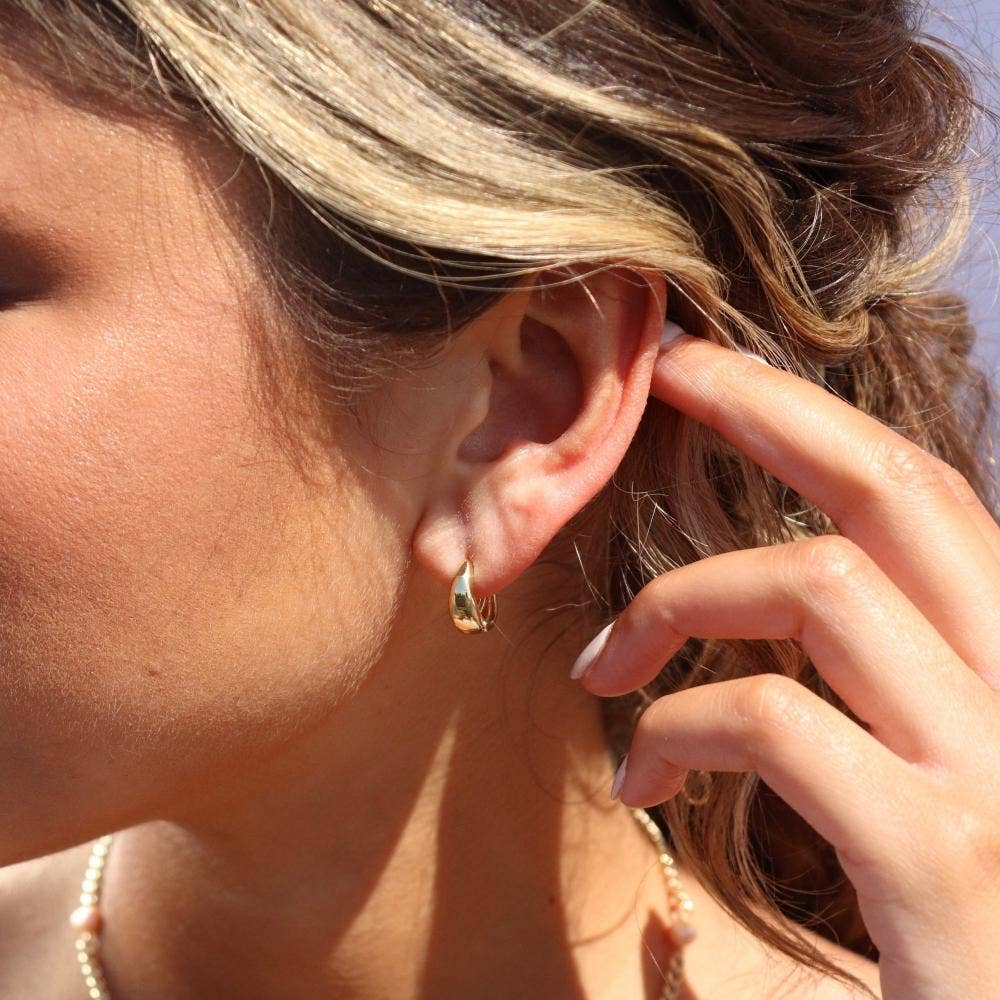 Mia Huggie Hoop Earrings