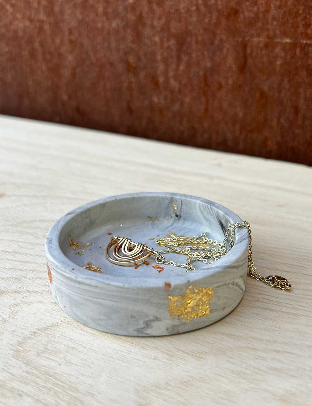 Gold Rush Jewelry Dish