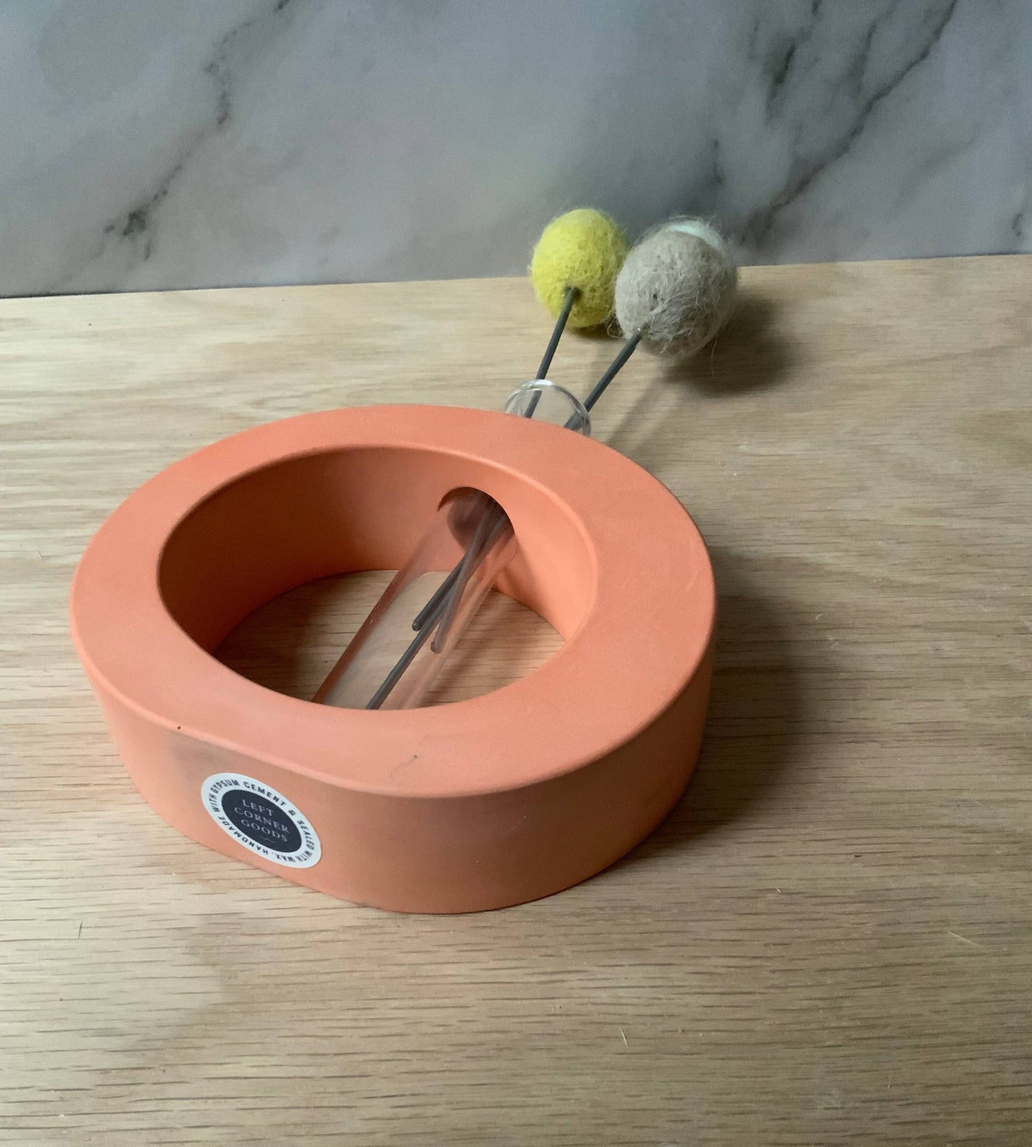 Propagation Station Modern Bud Vase | cement home decor