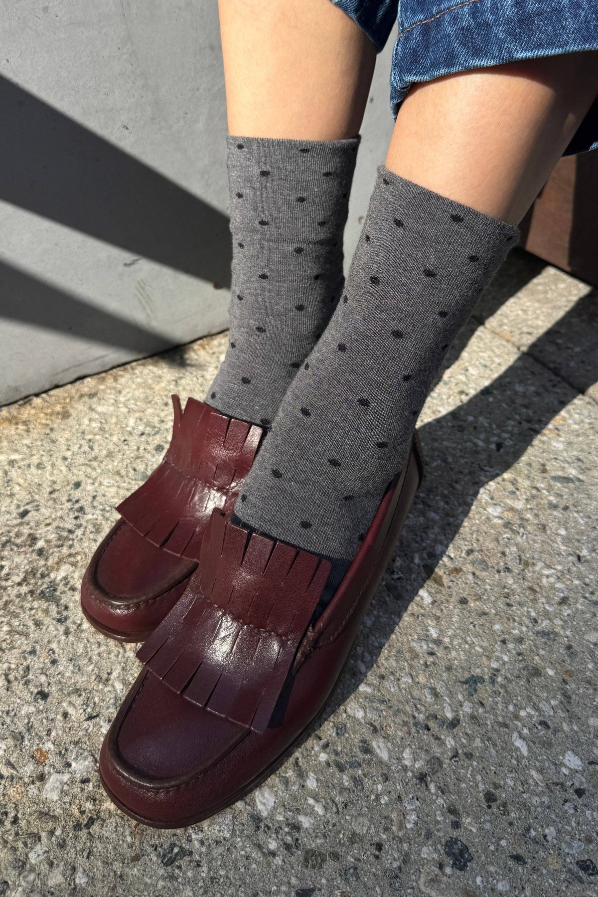Polka Dot Sneaker Socks (wholesale)