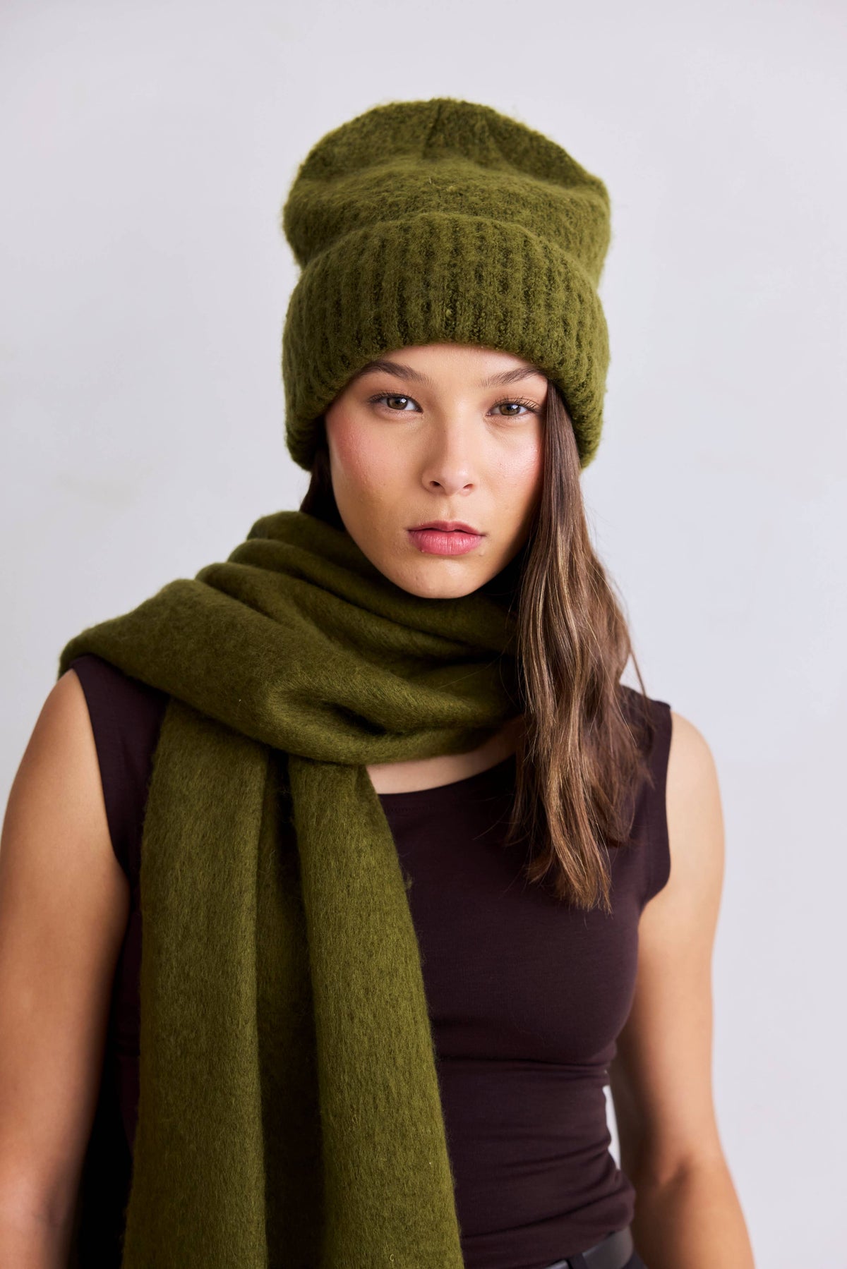 The Reykjavik Beanie Hat - Sea Kelp - FW26