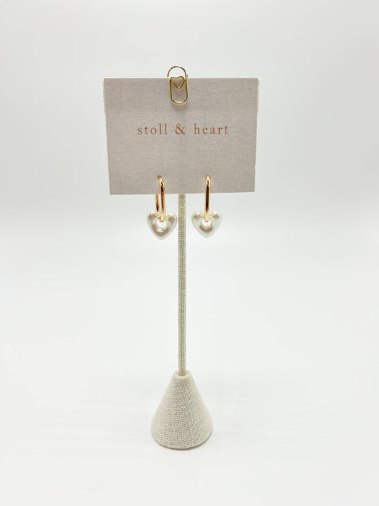 The Heart Huggies - White