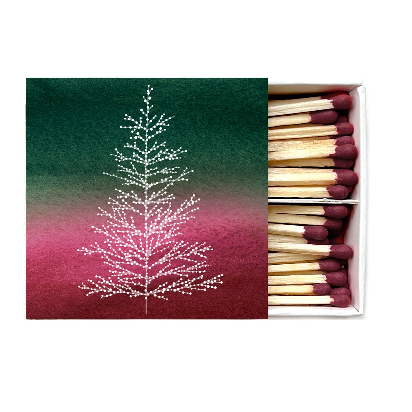 Christmas Tree Matches | Holiday Candle Matches