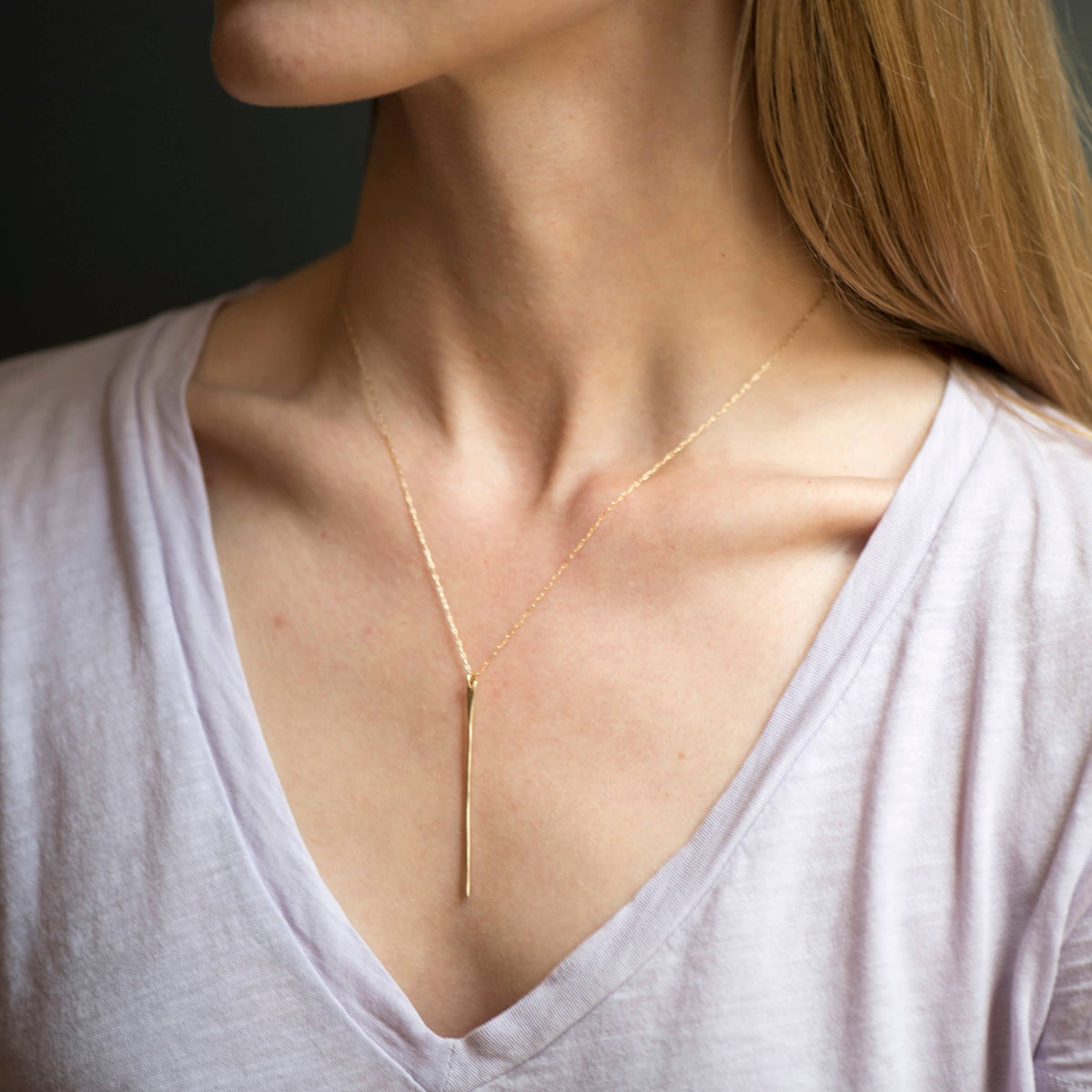 Needle Necklace