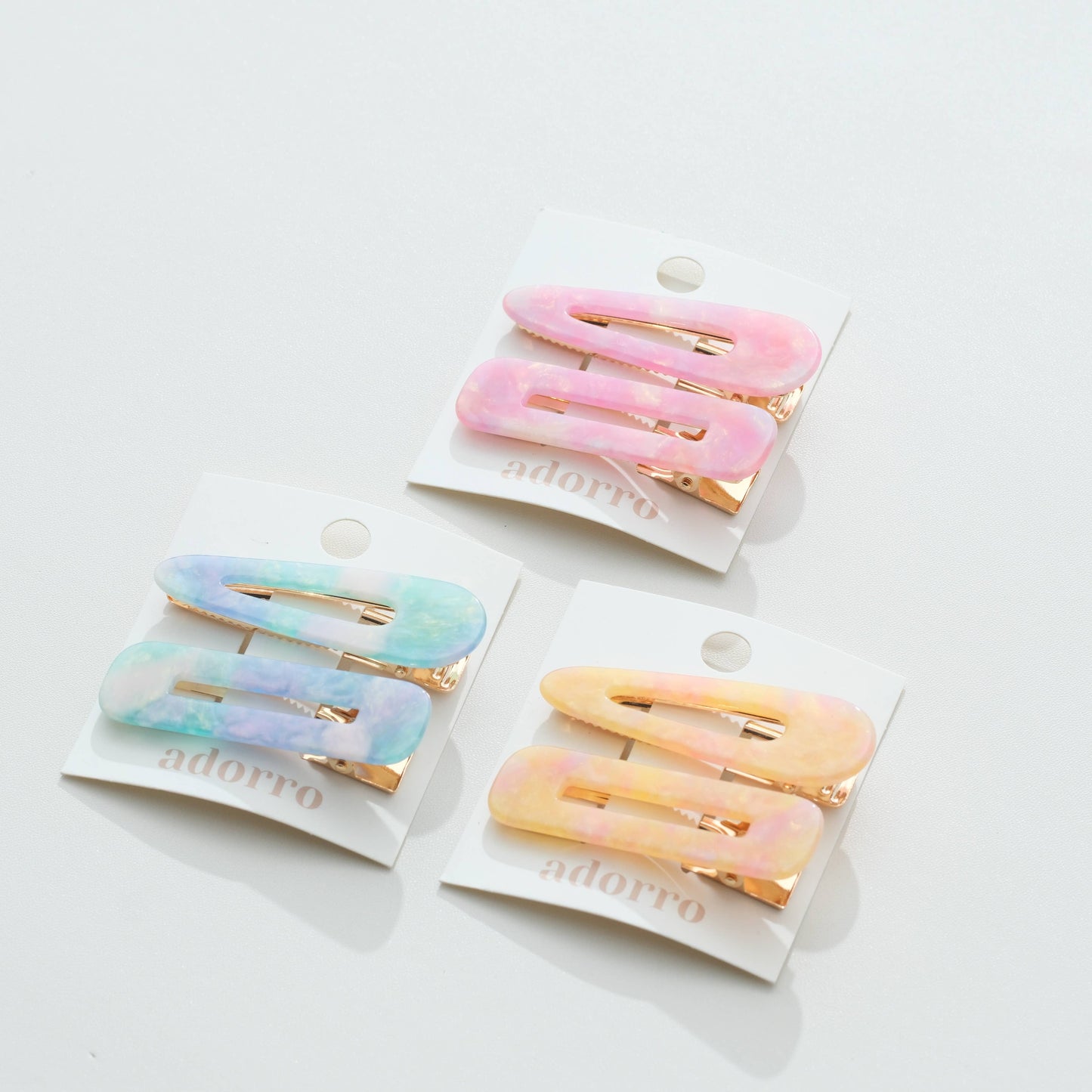 Gemma Island Sun Barrette Hair Clip (Set of 2)