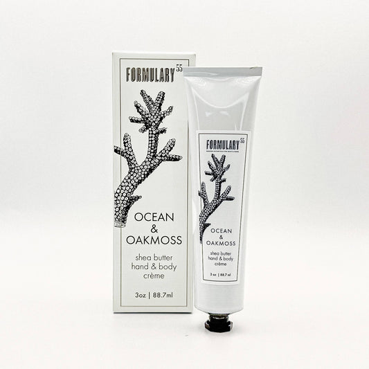 NEW Ocean & Oakmoss - Shea Butter Hand and Body Creme Tube