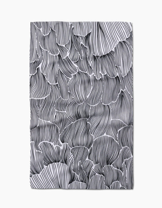 Posh Petals Fresh Linen Tea Towel