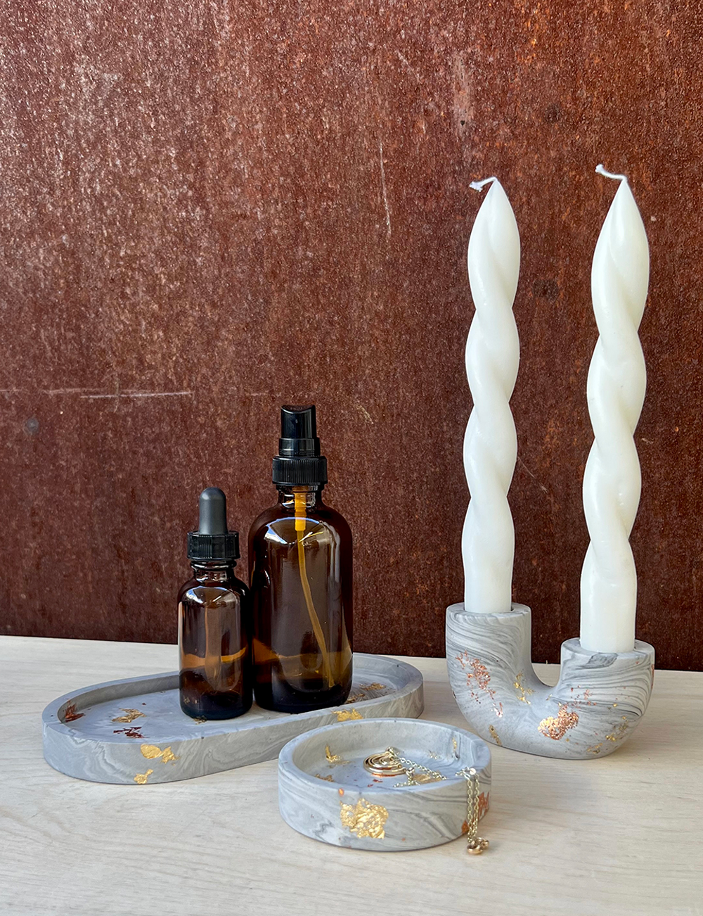 Gold Rush Jewelry Dish