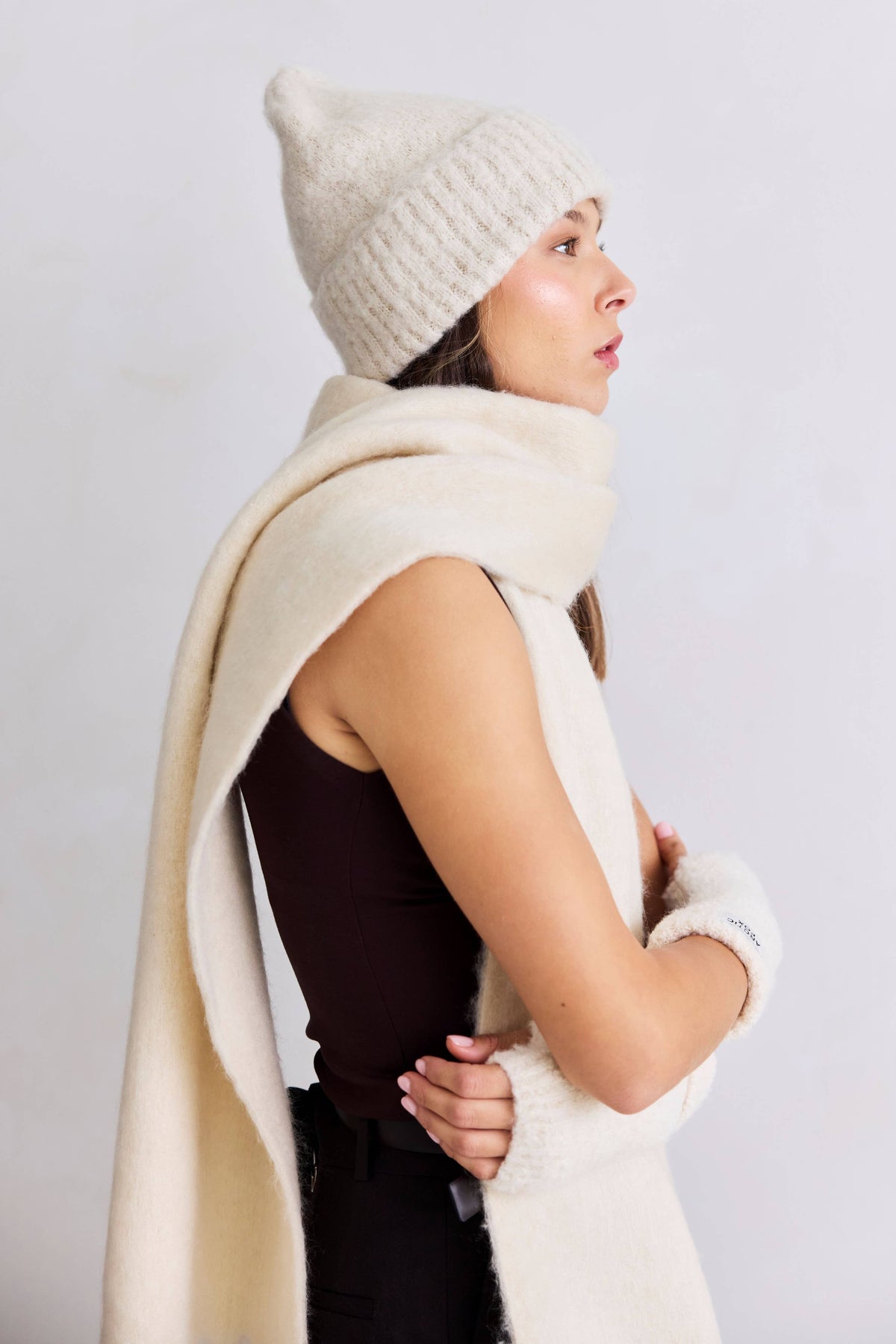 The Reykjavik Beanie Hat - Pebble Beige - FW26