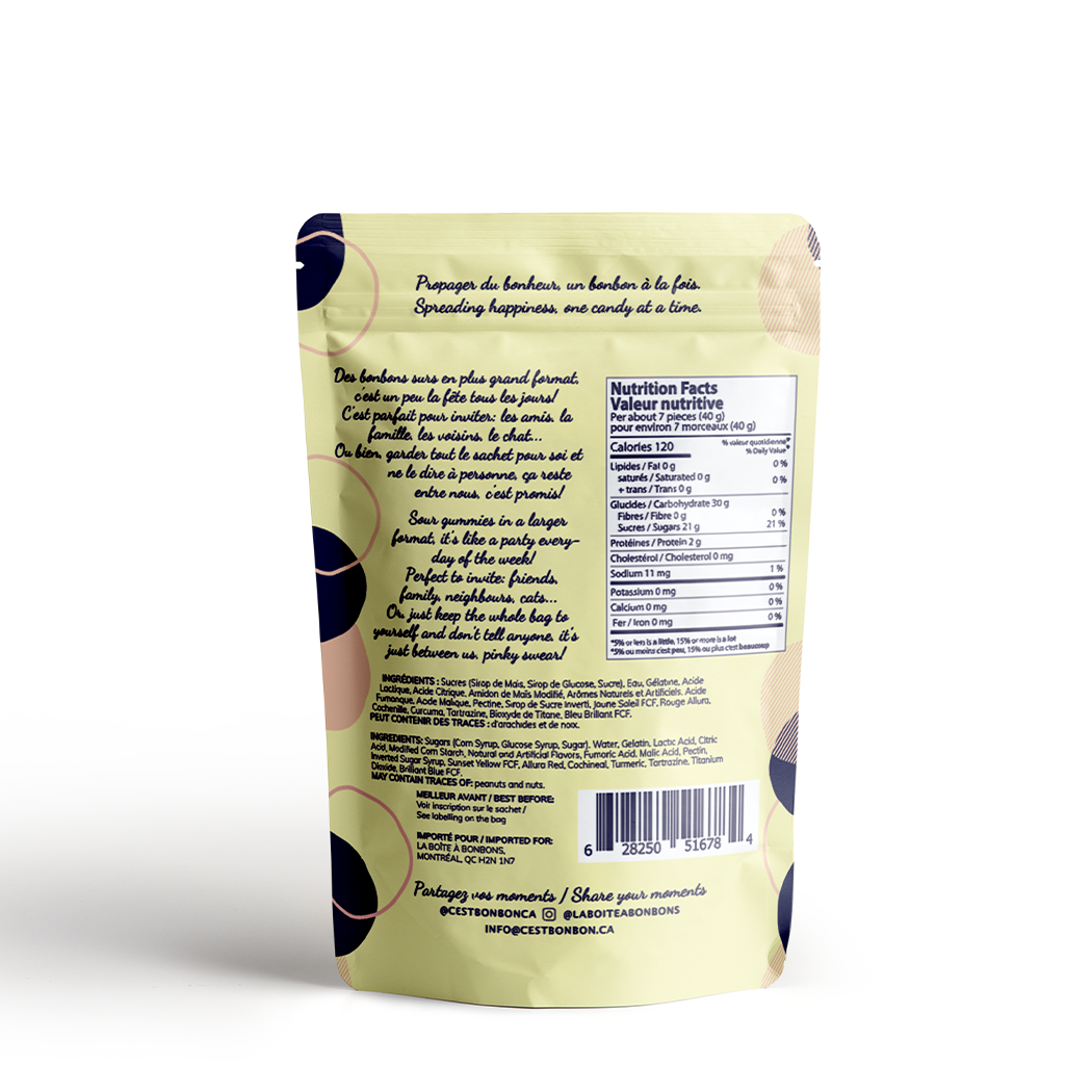 Sour Mix - Large - Gummy Candies