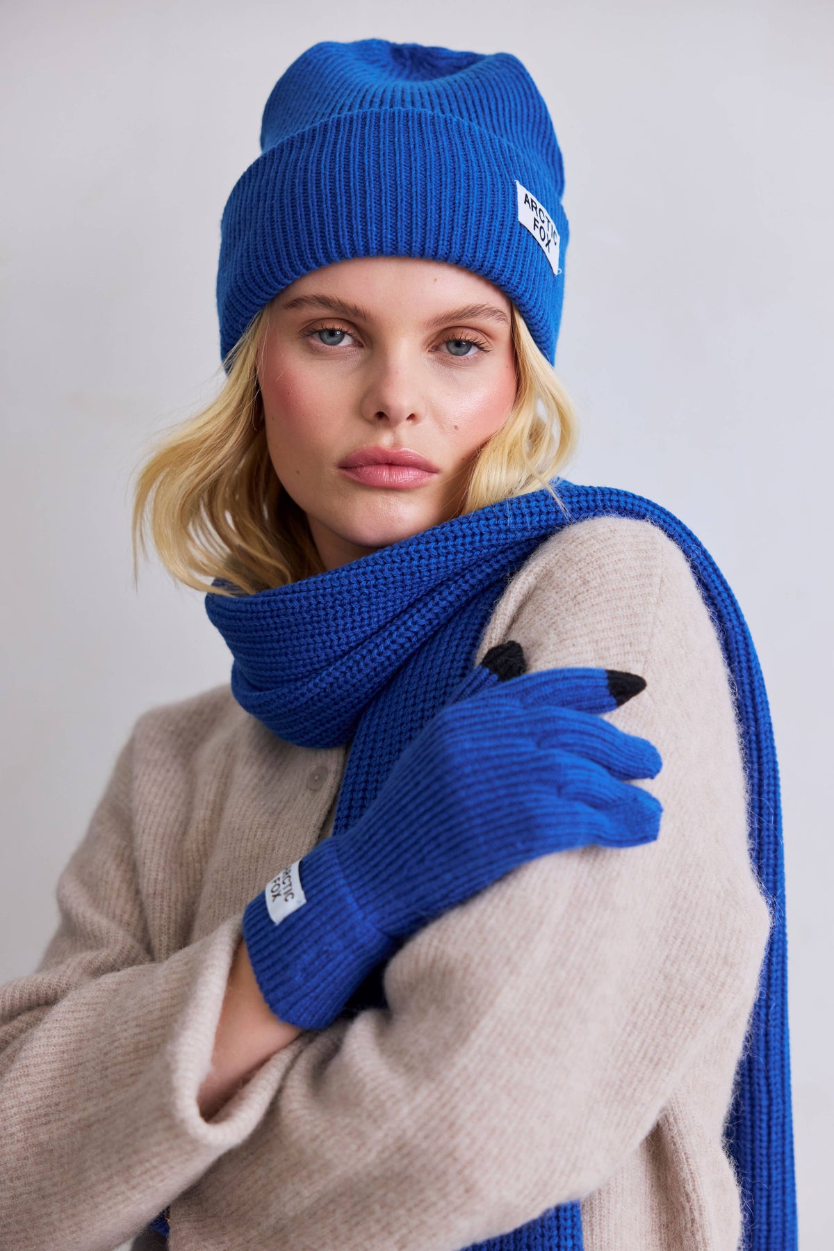 Recycled Bottle Gloves - Ocean Blue - FW25