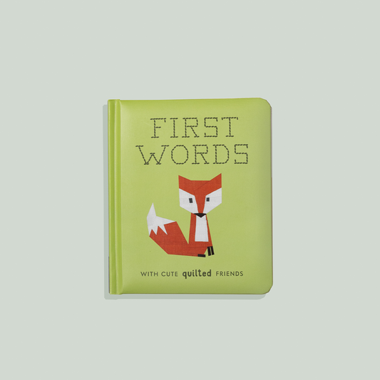 First Words with Cute Quilted Friends (Baby Board Book)