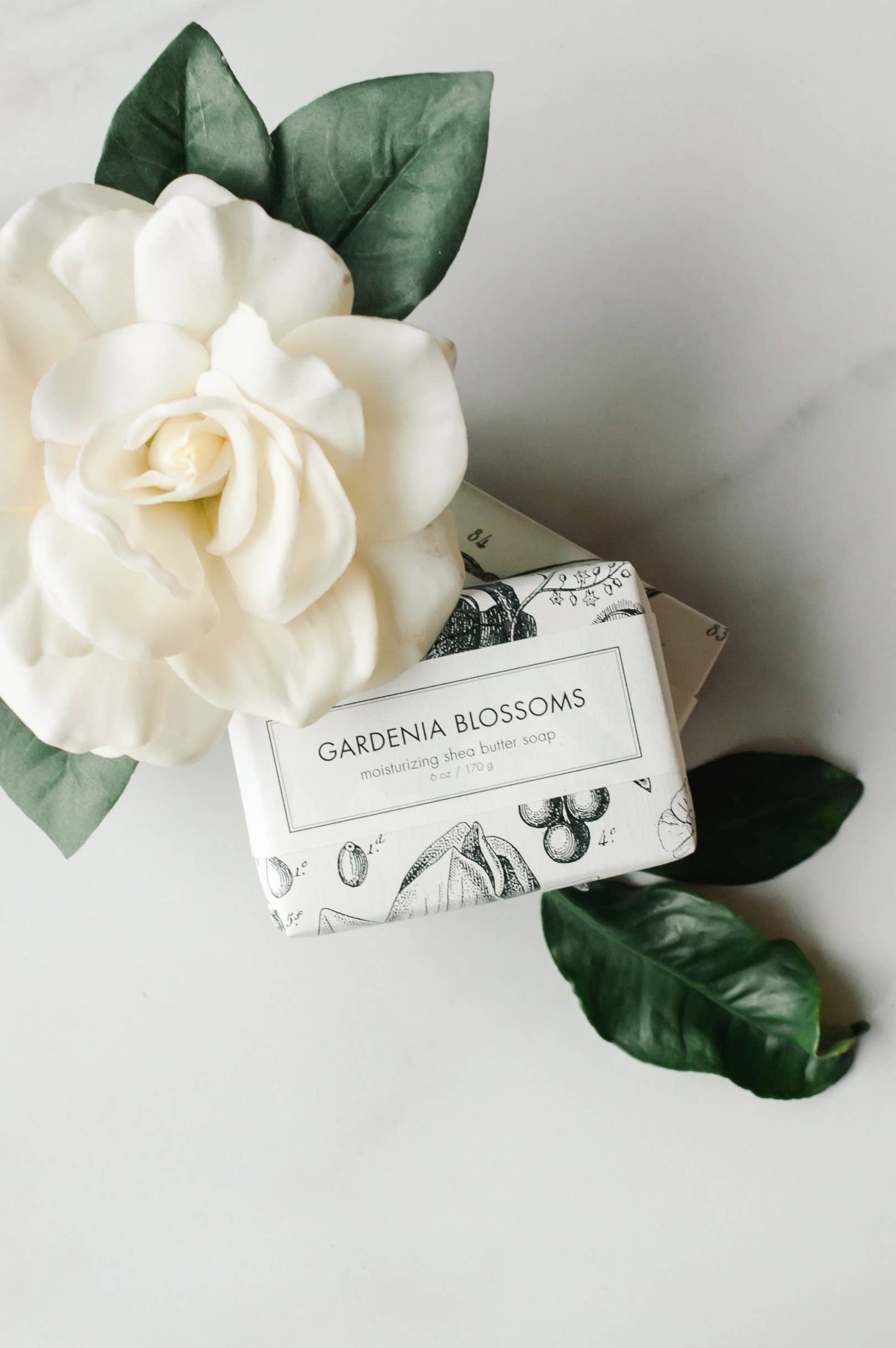 Gardenia Blossoms Shea Butter Soap - Bath Bar